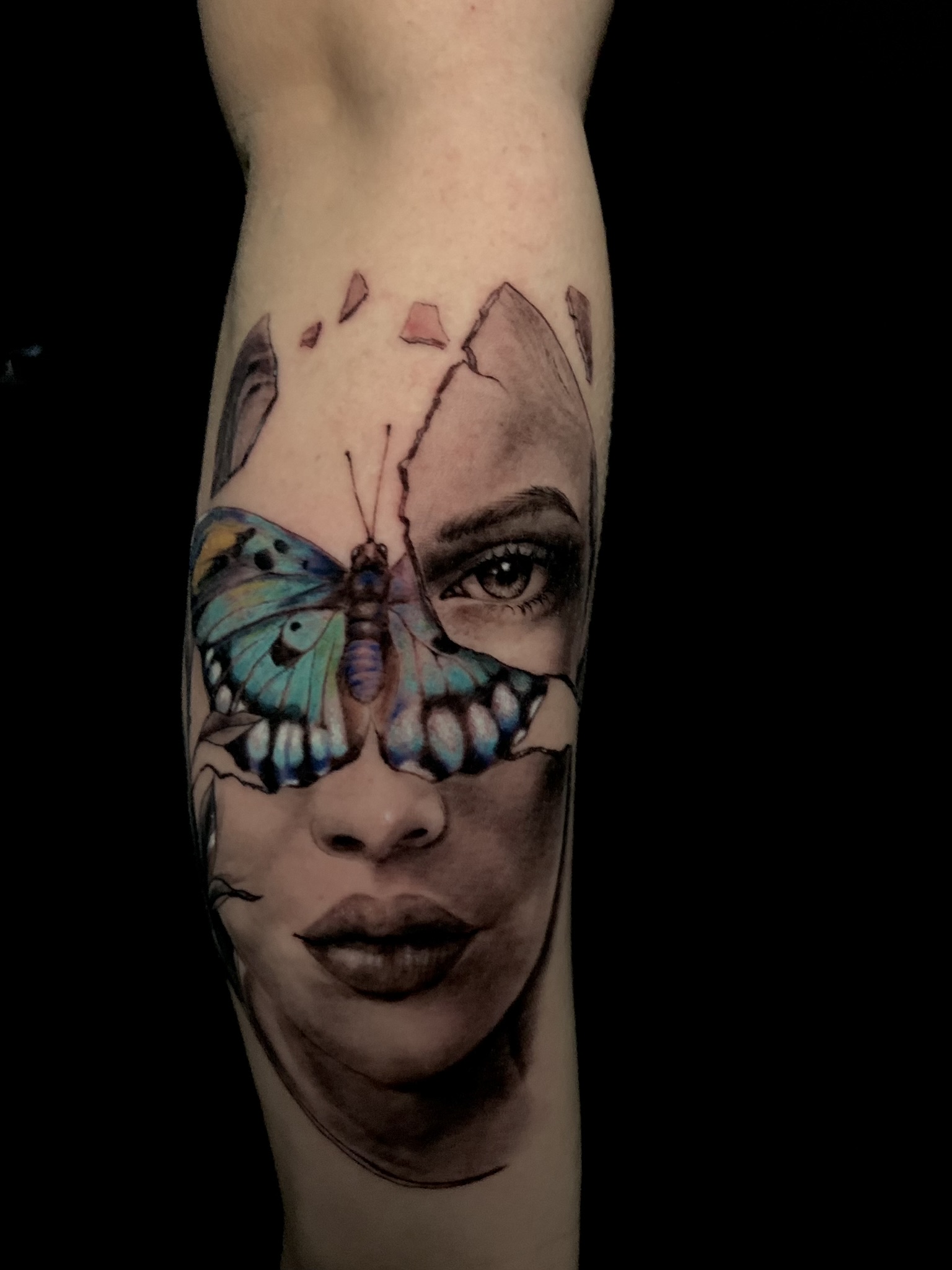 Colour realism — lavoro 7, Carlitos Junior Ink Roma